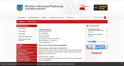 Desktop Screenshot of bip.nieborow.pl