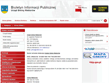 Tablet Screenshot of bip.nieborow.pl